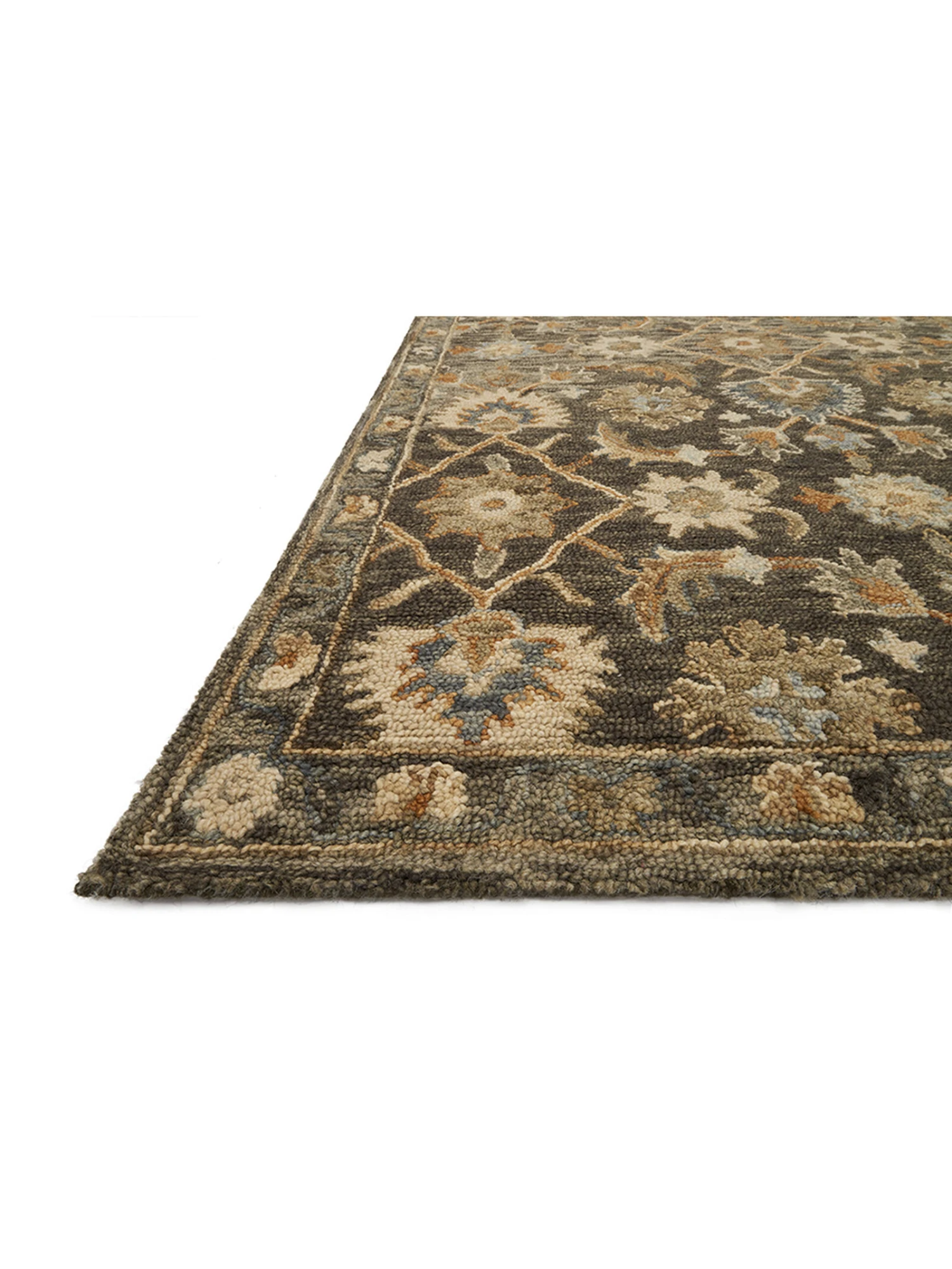 Victoria Dk Taupe/Multi 9'3" X 13' Rug 4 Victoria Dk Taupe/Multi 9'3" X 13' Rug - Image 2