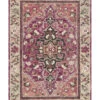 Zharah Raspberry/Taupe 9'3" X 13' Rug -Loloi Rugs LOIDS ZHARAH ZR05 TAUPE 01
