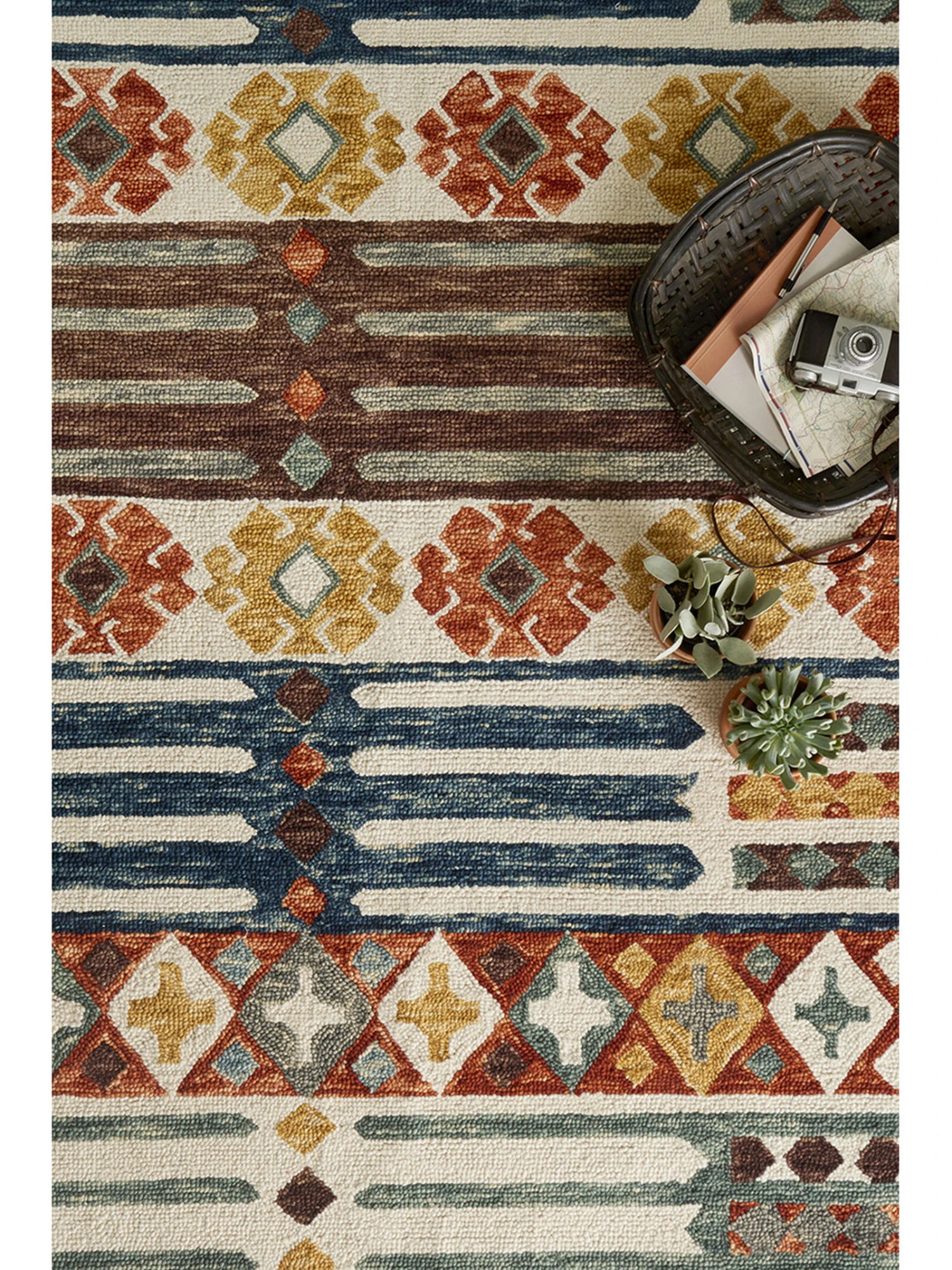 Zharah Santa Fe Spice 9'3" X 13' Rug 7 Zharah Santa Fe Spice 9'3" X 13' Rug - Image 5