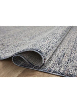 Zuma Denim/Ivory 9'6" X 13'1" Rug -Loloi Rugs LOIDS ZUMA ZUM01 DENIM 03