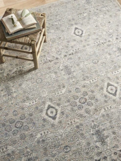 Zuma Silver/Sky 11'6" X 15'7" Rug -Loloi Rugs LOIDS ZUMA ZUM07 02