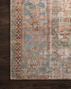 LQ-15 TERRACOTTA / SKY -Loloi Rugs LORELQ 15TCSC 2 f314f75f ce19 4c73 95f1 7b8e392a5fe2