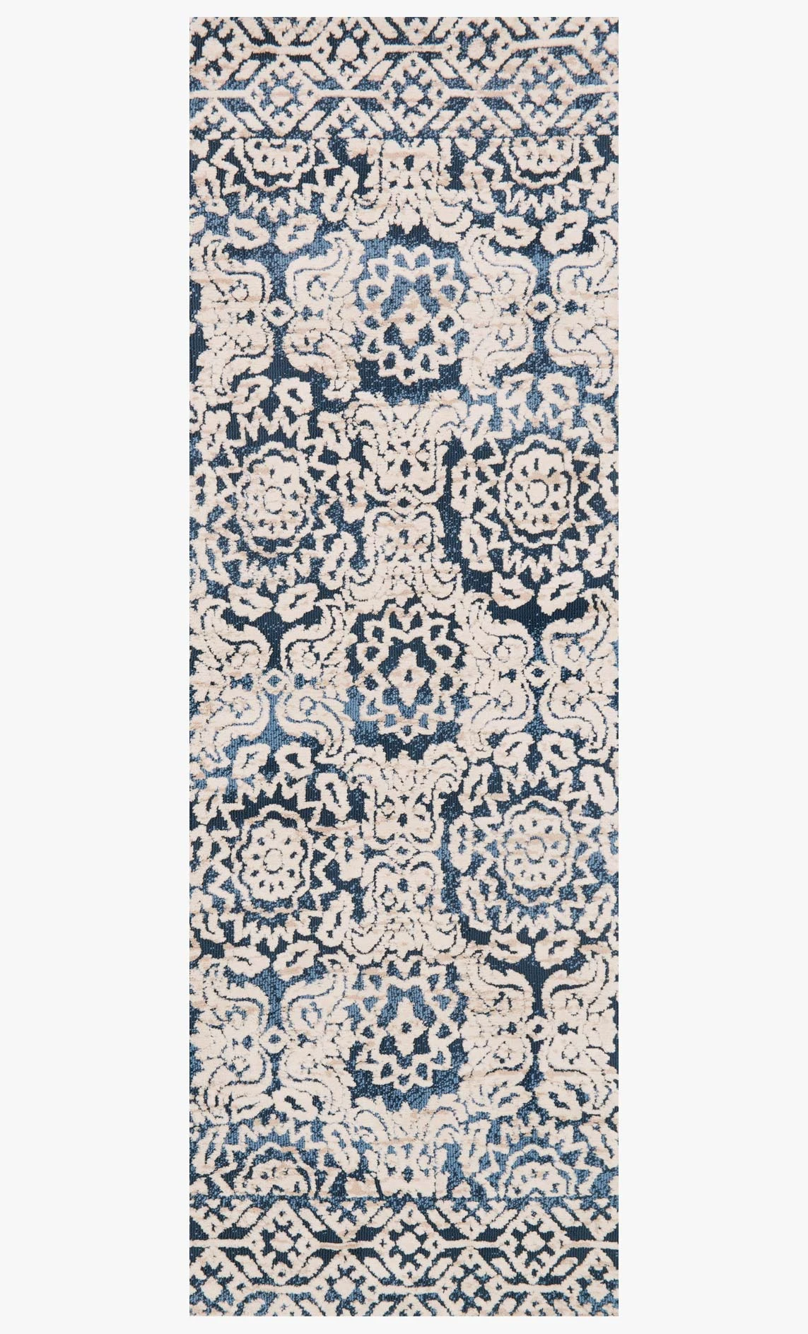 LB-06 MH BLUE / ANT. IVORY 5 LB-06 MH BLUE / ANT. IVORY - Image 3