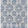 LB-06 MH BLUE / ANT. IVORY -Loloi Rugs LOTULB 06BBAI cbc3a10b 51c2 4792 8980 8d8e980acd84