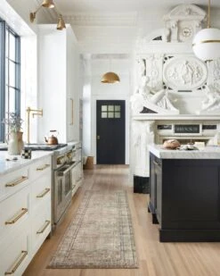 MAT-01 ANTIQUE / SAGE -Loloi Rugs MARGMAT 01ANSG 5Broomscene 5D 13