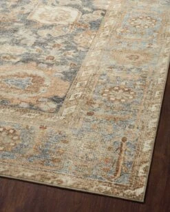 MAT-03 OCEAN / SPICE -Loloi Rugs MARGMAT 03OCSQ 28