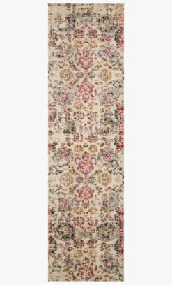 NN-01 IVORY / MULTI -Loloi Rugs NADINN 01IVML 5Balternate 5D 4