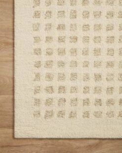 POL-01 CJ IVORY / NATURAL -Loloi Rugs POLLPOL 01IVNA 25