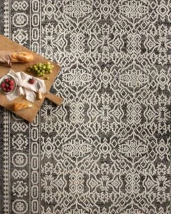 RAI-02 PEBBLE / IVORY -Loloi Rugs RANERAI 02PPIV 4