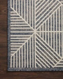 RAI-03 DENIM / IVORY 13 RAI-03 DENIM / IVORY -Loloi Rugs RANERAI 03DEIV 25