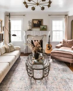 SKY-01 BLUSH / GREY -Loloi Rugs SKYESKY 01BHGY 5Broomscene 5D 7