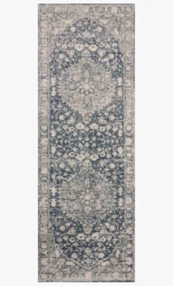 TEA-01 DENIM / MIST -Loloi Rugs TEAGTEA 01DEMI 5Balternate 5D 5
