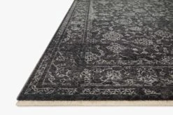 VAN-09 CHARCOAL / DOVE -Loloi Rugs VANCVAN 09CCDV 5Bhover 5D 18