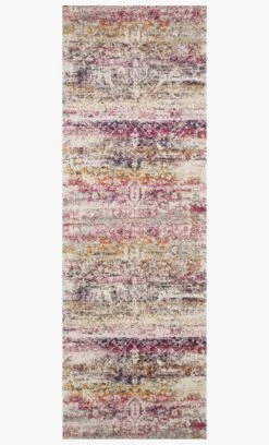 ZL-01 SUNSET / IVORY -Loloi Rugs ZEHLZL 01SSIV 5Balternate 5D 5